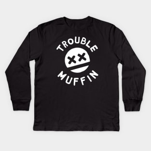 Trouble Muffin Kids Long Sleeve T-Shirt